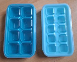 2er Set Eiswürfelboxen mit Deckel - ideal für den Sommer!