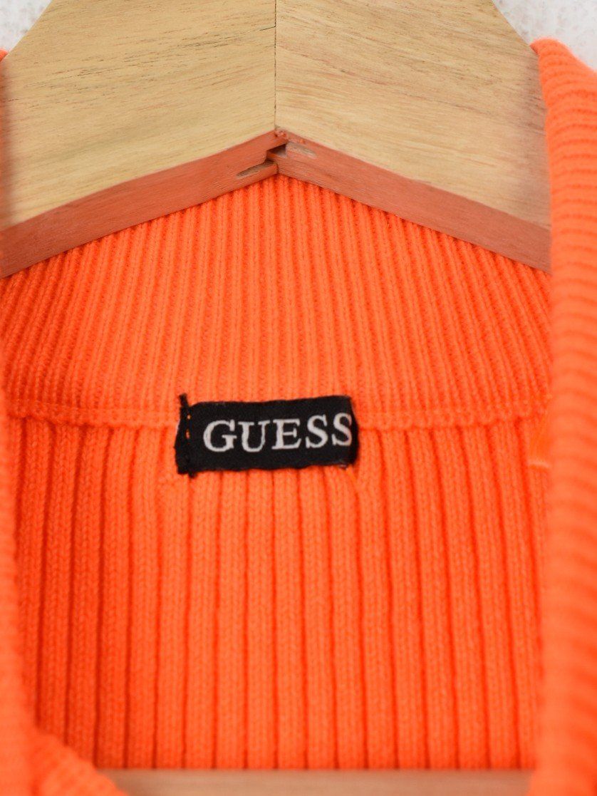 Guess Maglioni & Felpe: Guess Rippstrick Pullover, neon orange, Gr.S, neuwertig – Nuovo (secondo la descrizione) da Nürensdorf venduto da 2ND_STORY 3