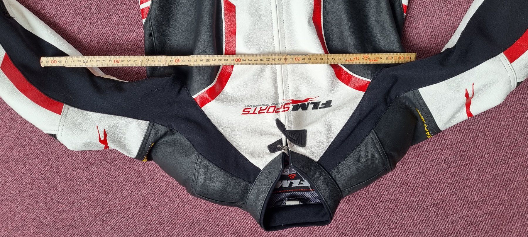 FLM Completi & Tailleur: Motorradkombi Leder FLM, neuwertig – Nuovo (secondo la descrizione) da Leimbach AG venduto da brudem 3