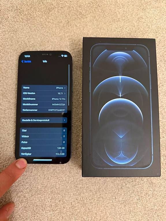 Apple Telefoni cellulari / Smartphones: Apple iPhone 12 Pro 128 GB  Top Zustand – Usato da Grenchen venduto da Lego1as 3