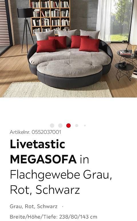 Divani: Livetastic Megasofa – Usato da Dussnang venduto da ronja1612 2