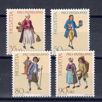 Tutti i francobolli: PP 1990 postfrisch ** – Nuovo (secondo la descrizione) da Lupfig venduto da lubor