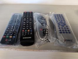 TV Fernbedienungen: LG, Samsung & Pinnacle, Neuwertig!
