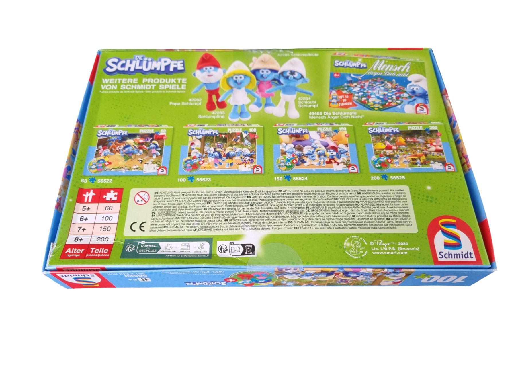Puzzle: SCHMIDT Die Schlümpfe Puzzle 100 Teile – Nuovo (secondo la descrizione) da Wangen b. Olten venduto da Restwert_Wangen 1