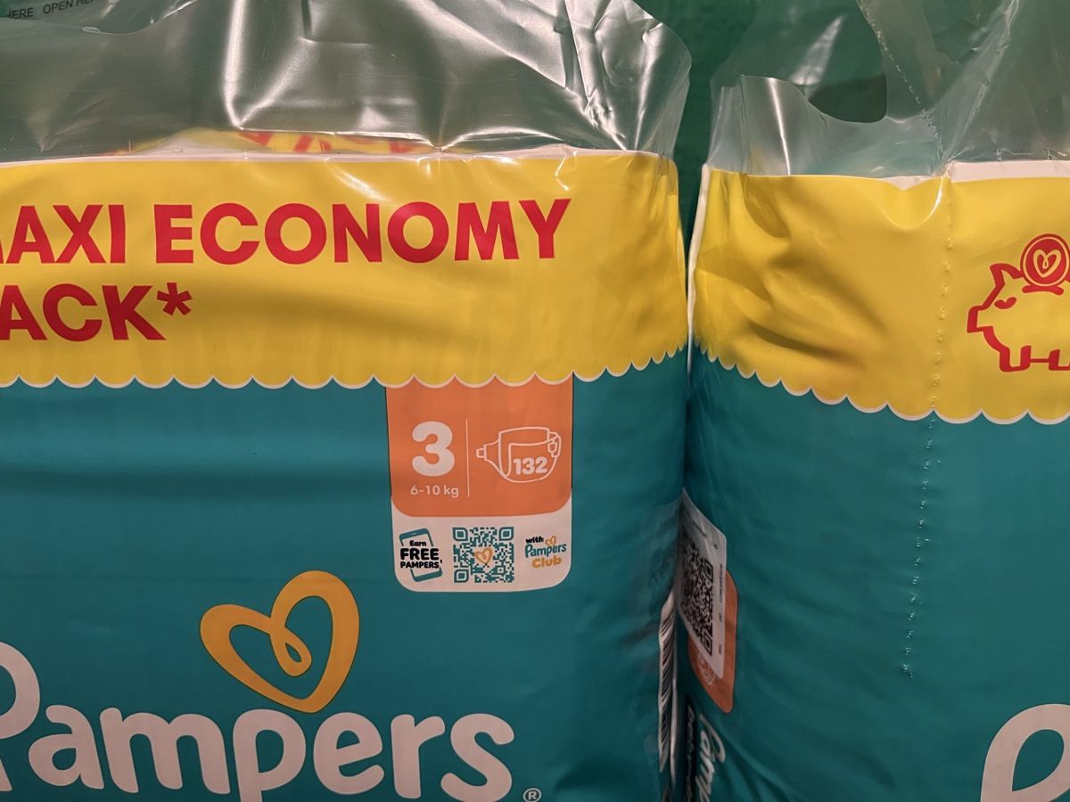 Pampers Secchi per pannolini & Pannolini: 2x132 Pampers Windeln Grösse 3 – Nuovo e nell'imballaggio originale da Zug venduto da amolution 2
