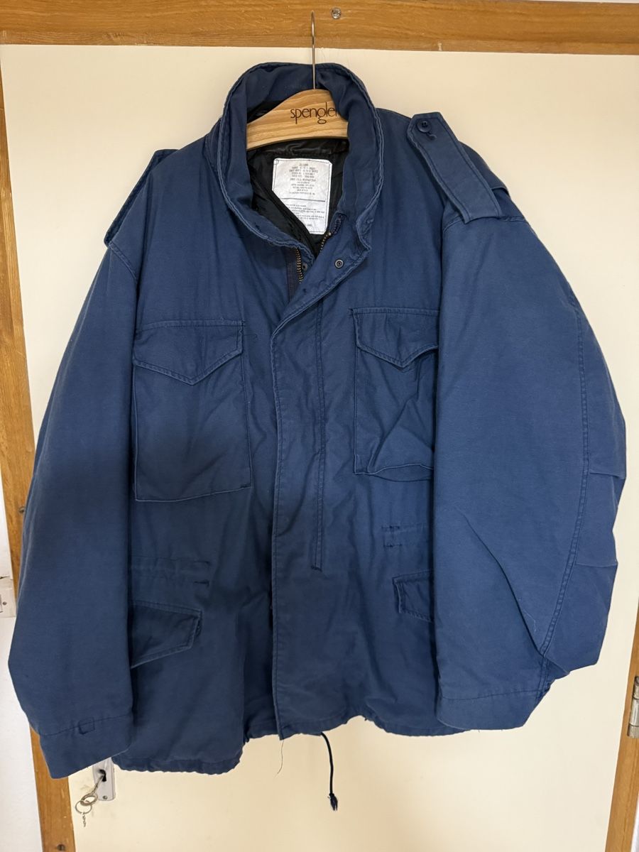 Alpha Industries Vestes: M 65 Jacke in blau – D'occasion à Wittnau par Helvetia1