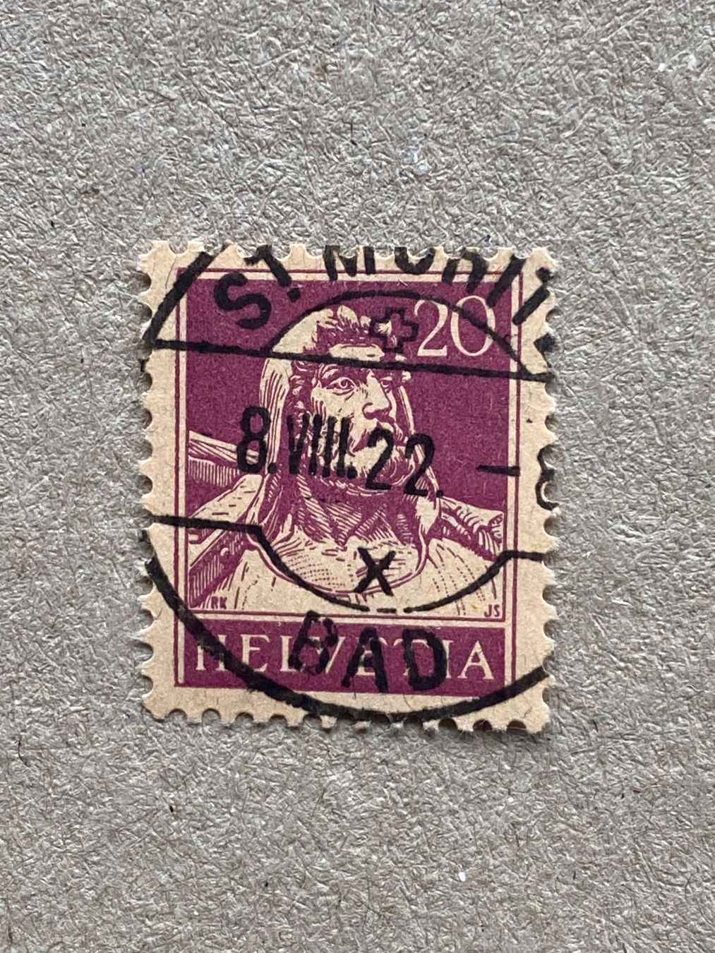 Tous les timbres: 154, St Moritz Bad – D'occasion à Aarau par hilde47