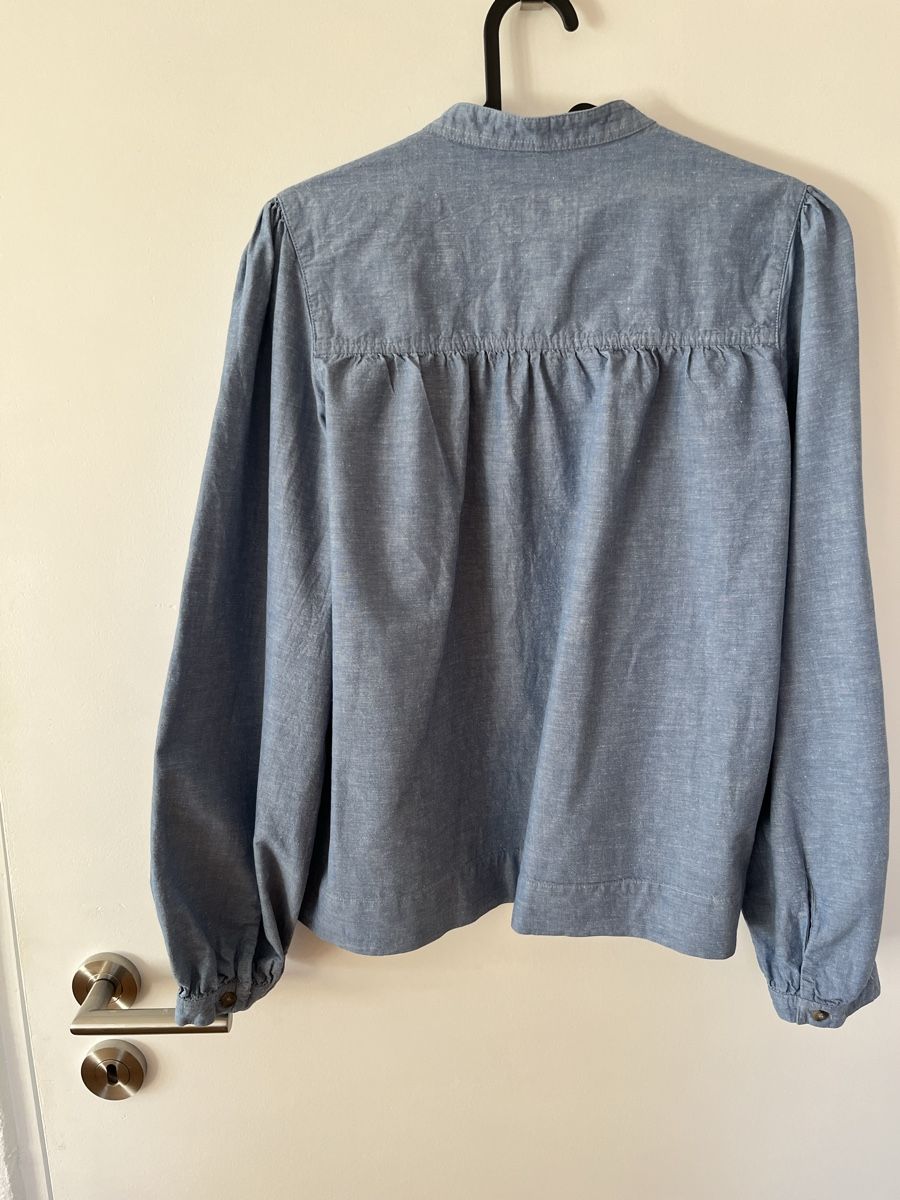 Apc Camicette: APC Bluse Jeans, neu, Gr. 36 – Nuovo (secondo la descrizione) da Affoltern am Albis venduto da Silber79 4