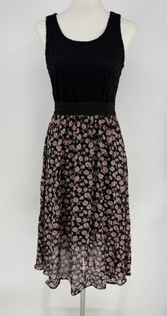 Kleid mit Spitze Gr. L von Zebra