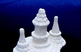 Kit bricolage: Rohkeramik (Schrühkeramik) Schloss – Nuovo (secondo la descrizione) da Schlatt TG venduto da kreativ-atelier 1