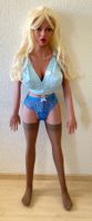 Slip Tanga String blau culotte mutandine string panty (P11)