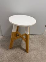 Hocker Holz weiss