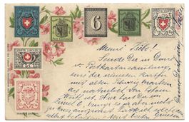 Briefmarken - Alt-Schweiz - Rayon I + III - Steg - 1899 !