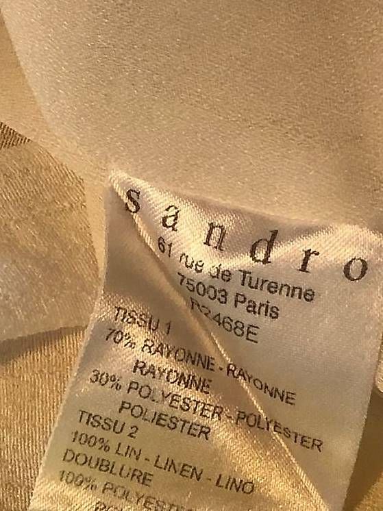 Robes: Sandro Paris Leinenkleid – D'occasion à Herrliberg par HaC406 3