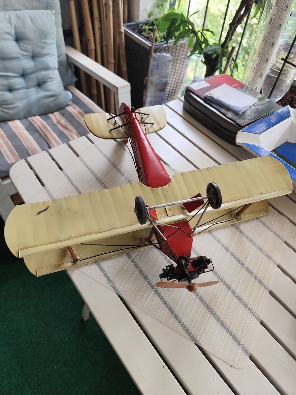 Kit di modellismo & Modellini statici: Metal Blech doppeldecker ein Hingucker – Usato da minusio venduto da bierbrauer 7