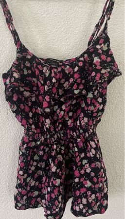 Tally Weijl Top Gr. 36 Blumenmuster Sommershirt