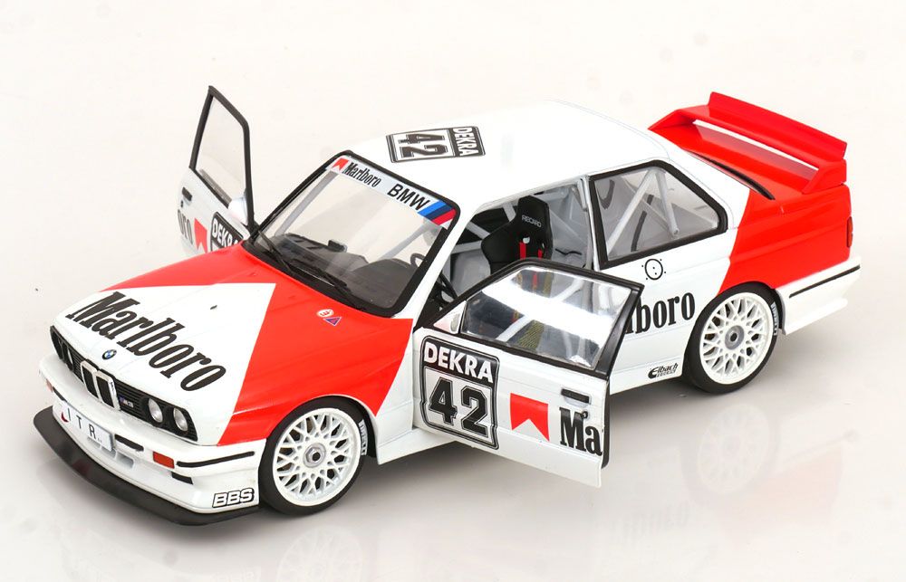 BMW Modellini d'auto: BMW M3 E30 #42 ZOLDER 1991 EUSER 1:18 WERK83 – Nuovo e nell'imballaggio originale da Suhr venduto da Moebelsiralfred 2