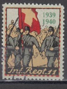 Tutti i francobolli: Infanterie Wi 138 gestempelt – Usato da Bürglen TG venduto da StampGraf