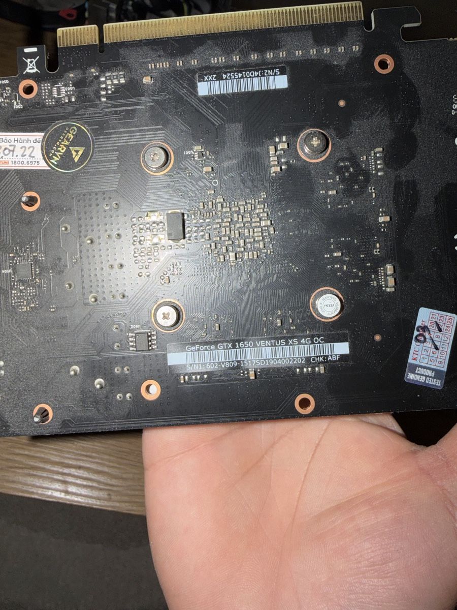 Nvidia Schede grafiche: Geforce GTX 1650 – Usato da Güttingen venduto da JeffreyGucc 4