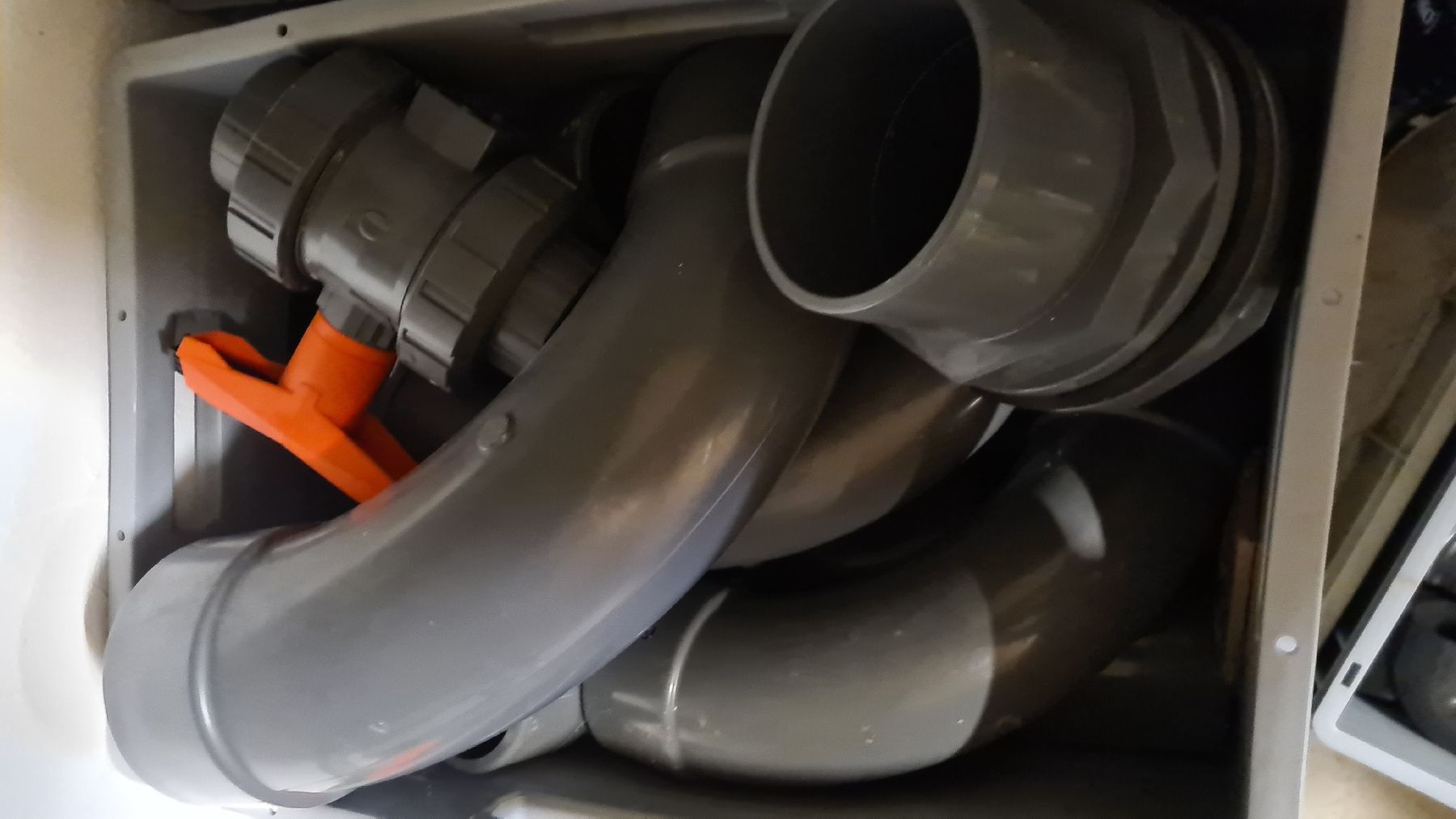 Filtri: PVC Fittinge, Rohre Aquaristik – Nuovo (secondo la descrizione) da Luzern venduto da Zanclus 2