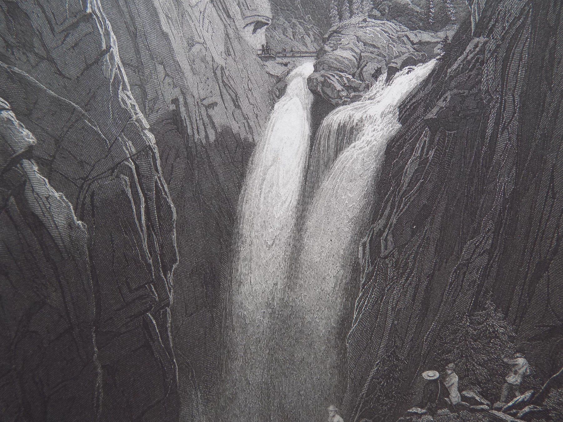Gravures: Handeckfall Meiringen – D'occasion à Risch par Rischli15 4