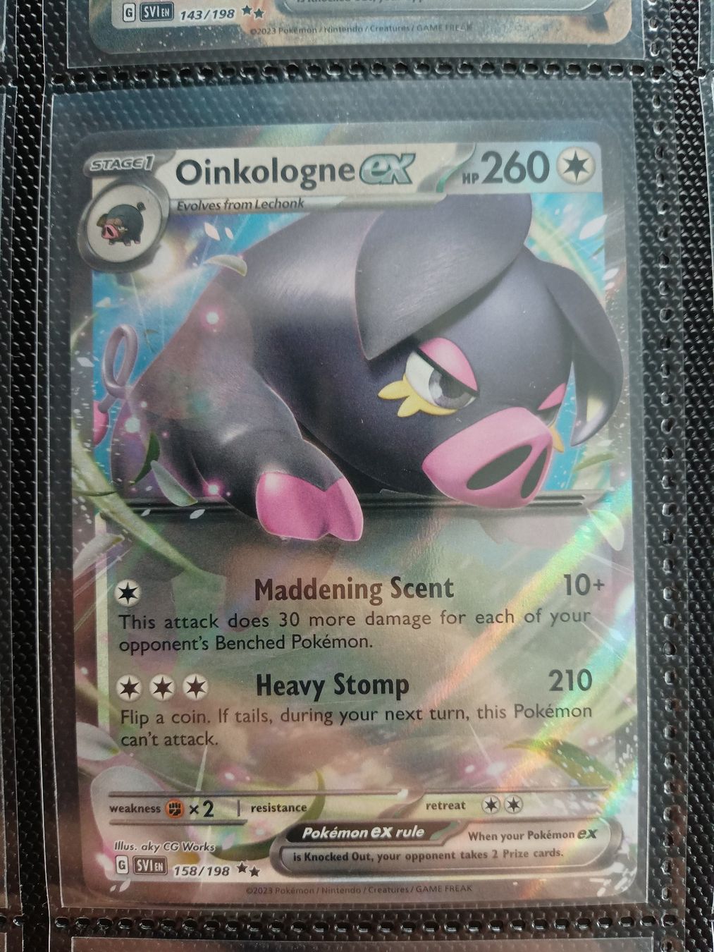 Pokémon Carte collezionabili: Oinkologne ex – Usato da Altstätten SG venduto da GGsGameshop