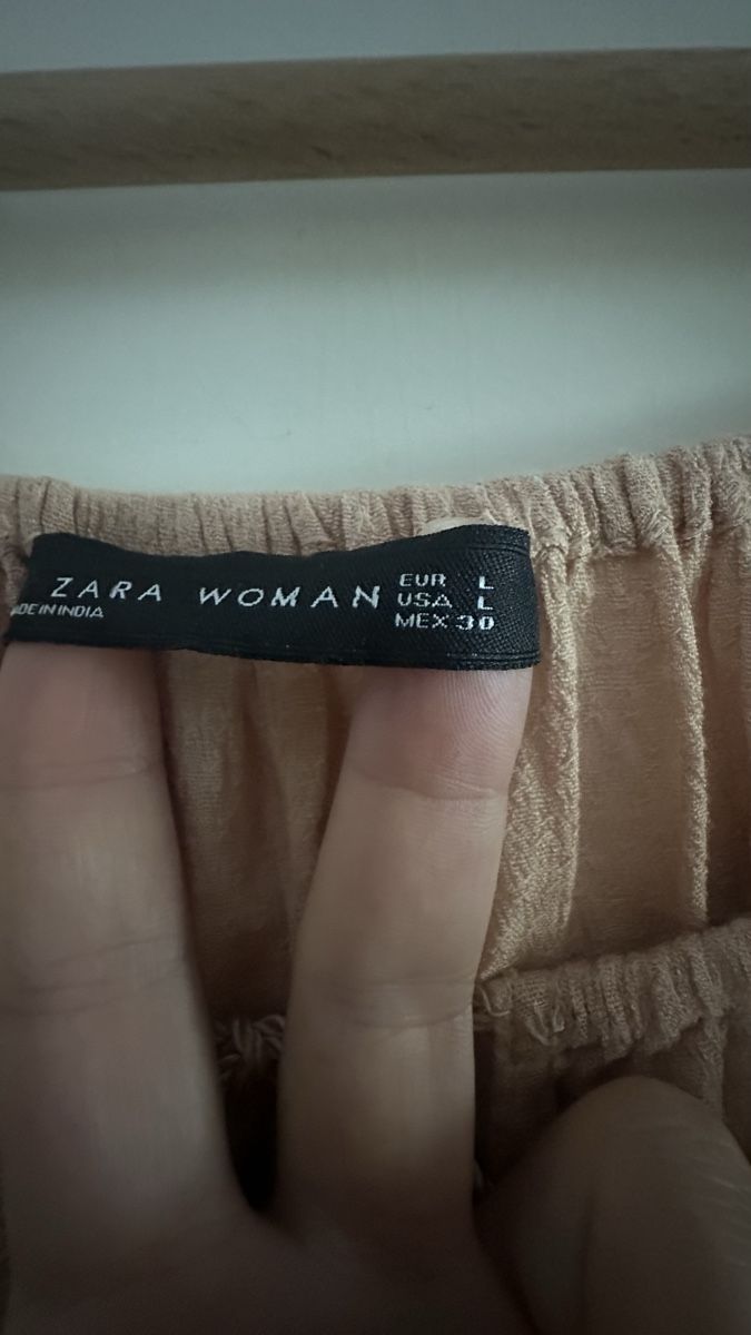 Zara Chemisiers: Zara Boho Bluse Altrosa Gr. L Off Shoulder Sommer – D'occasion à Winterthur par whatdreamz 4