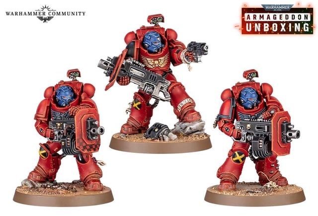 Kit di modellismo & Modellini statici: Warhammer 40.000 Armageddon Eradicators w/ Bolters + Ancient – Nuovo (secondo la descrizione) da Zürich venduto da kitkis