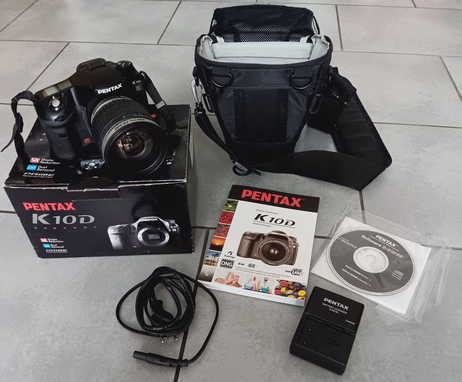 Pentax K10D Spiegelreflex / Digital Kamera mit Zubehör Kaufen auf Ricardo
