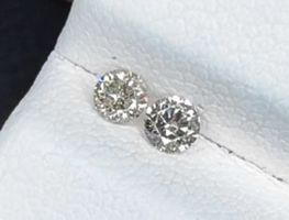 Diamanti! Duo paar! White SI!!! TOP STEINE! (37)