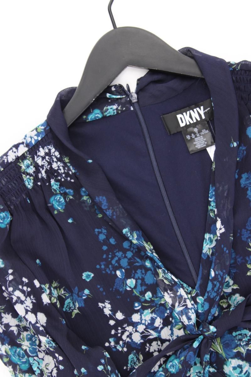 Kleider: DKNY Chiffonkleid Gr. 40 Kurzarm blau – Gebraucht aus Neustadt an der Waldnaab von SecondLifeFashion 1