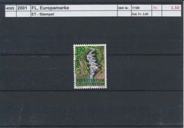 2001 FL, "Europamarke", ET - Stempel