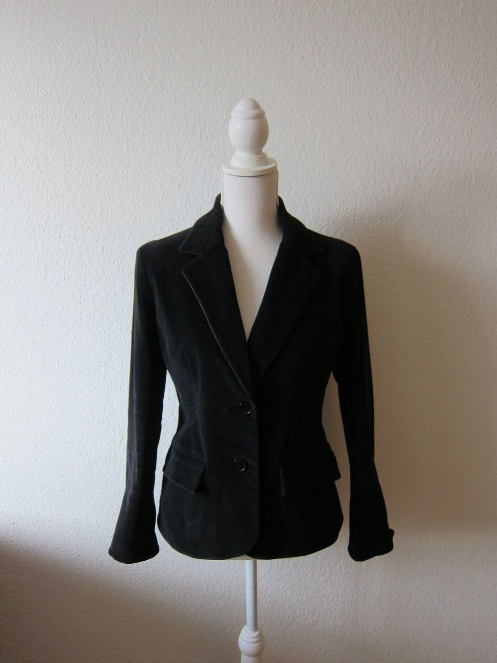 Giacche: Jacke, Blazer loftdesignby, schwarzer Samt – Usato da Zürich venduto da Italia58 1