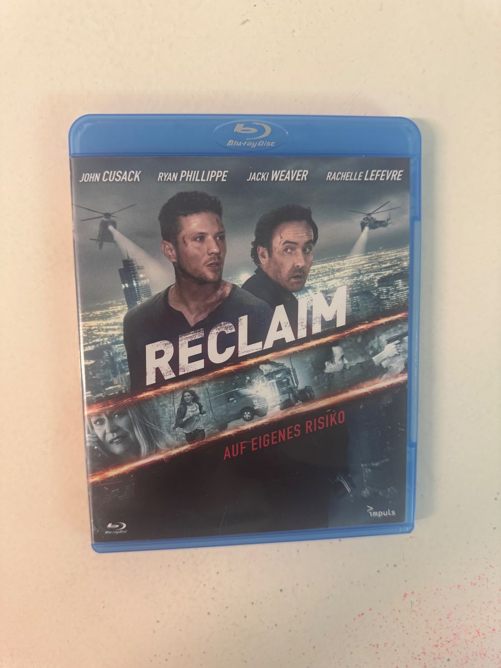 Tous les DVDs: RECLAIM. (BLU-RAY) MIT JOHN CUSACK – D'occasion à Basel par san_2qlq