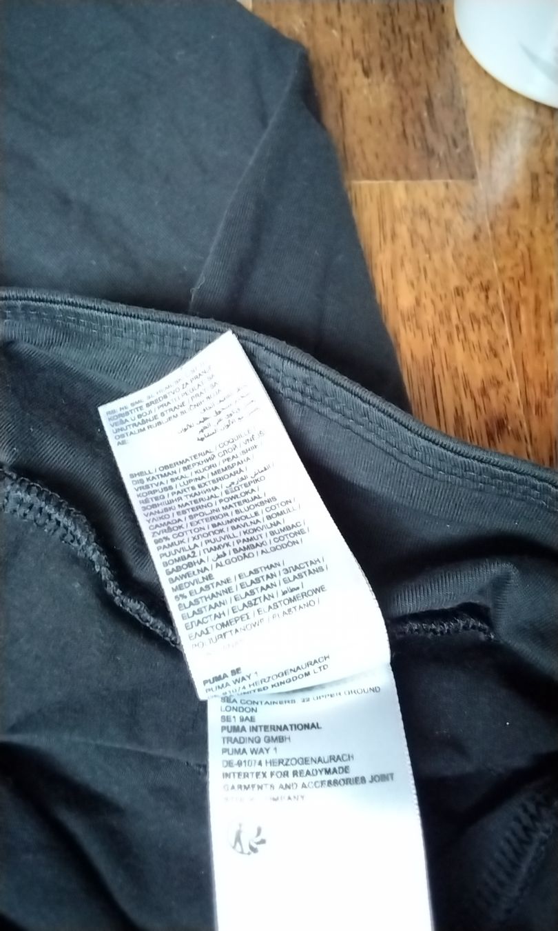 Puma Calze & Collant: Puma 3/4 Leggings Schwarz, Gr. 140 – Usato da Büren SO venduto da T02rickonSWE 4
