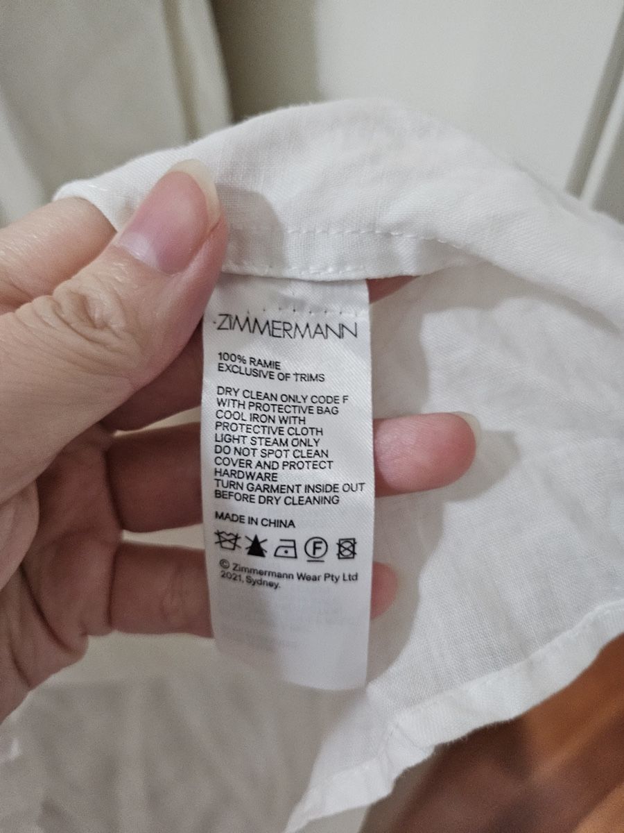 Zimmermann Camicette: Zimmermann Elegant White Blouse – Usato da St.Josefen venduto da lop_lh8d 5