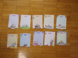 Diddl Reliefblätter  10 Stück   Set D2
