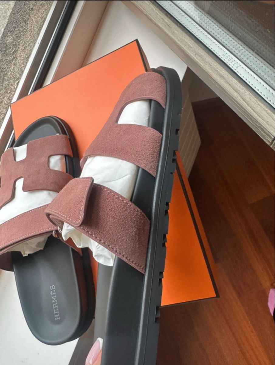Hermès Scarpe da donna: Hermes Chypre rose antique 39 – Nuovo e nell'imballaggio originale da Kilchberg ZH venduto da cruella 4