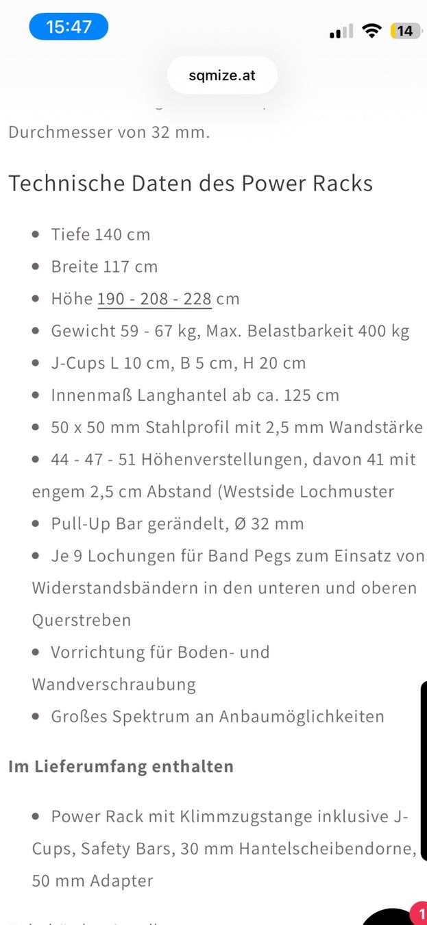 Hometrainer: Power Rack mit Latzugstation . Neu – Neu (gemäss Beschreibung) aus Laupen BE von flo_pzm5 9