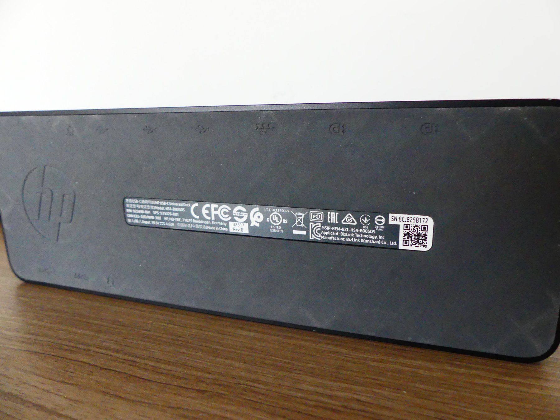 Hewlett Packard Docking station: HP USB-C Universal Docking Station, mit Netzteil - Top – D'occasion à Bassersdorf par retrolab 3
