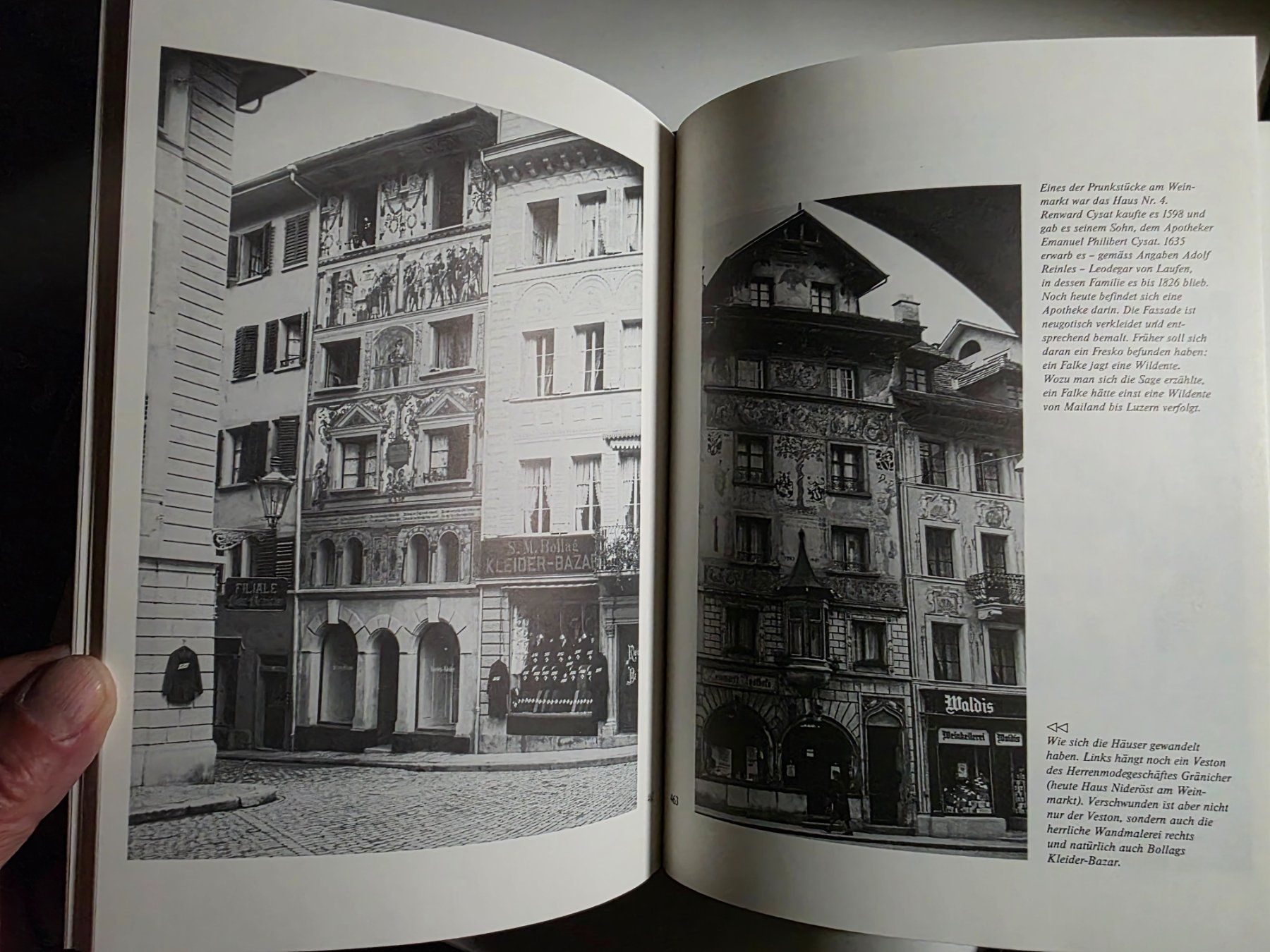 Livres: Luzerner Altstadt - ein bebilderte Quartiergeschichte 1978 – D'occasion à Walterswil BE par Lonitti 6