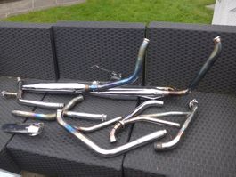 Harley Davidson, Klappen Auspuff, Katalysator