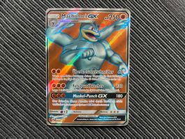 Pokemon Machomei GX Fullart Burning Shadows near Mint