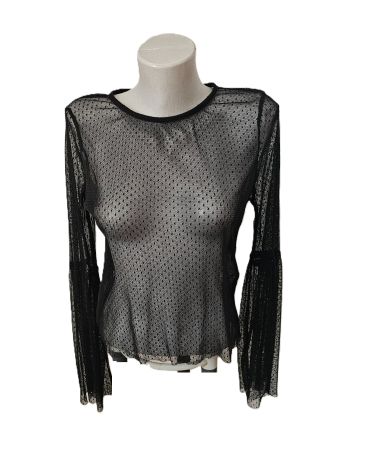 Gothic meets Business: Sexy Shirt ca. S/M (40) New Look