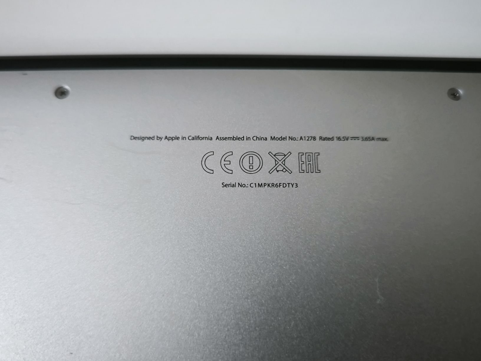 Apple Notebooks: MacBook pro 13" 2012 – Gebraucht aus Riaz von vanucaptures 6