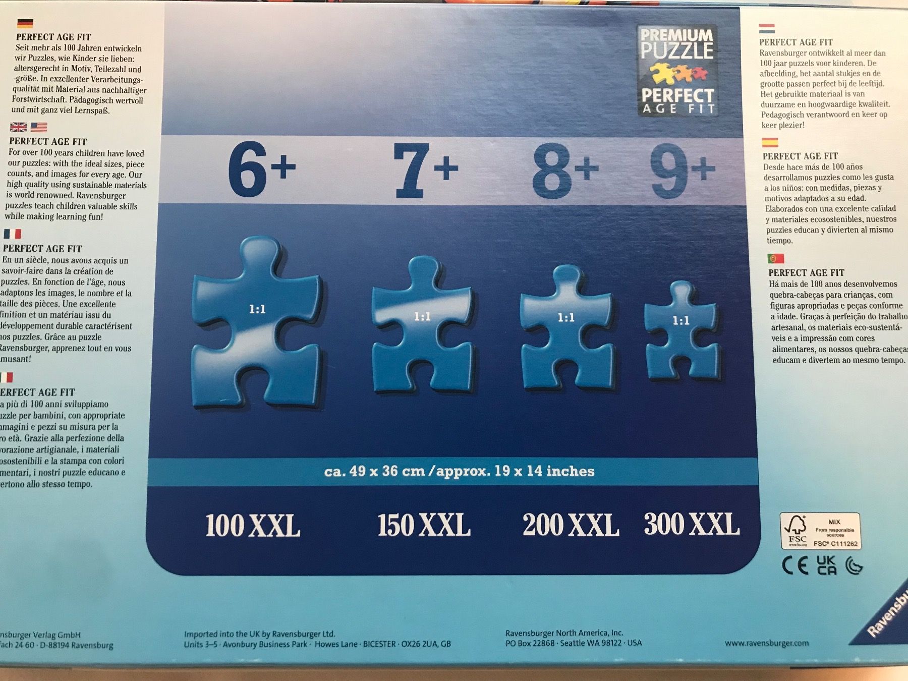 Ravensburger Puzzles: Ravensburger Puzzle 6+ 100 tlg – Gebraucht aus Meilen von Exclusive00 3