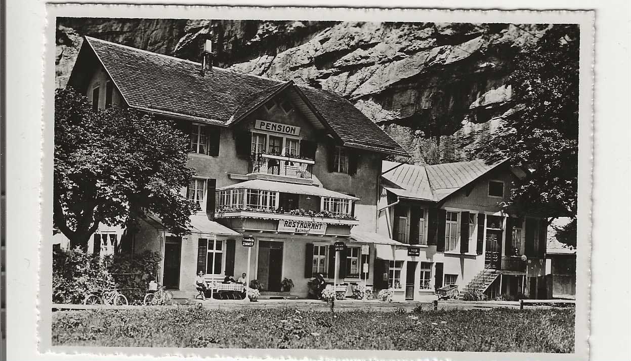 Cartoline postali: Balmhof / Brienzwiler, 1943 – Usato da Spiez venduto da Niesen20