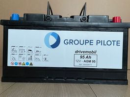 Aufbaubatterie AGM 12V  95 Ah