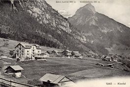 Kiental   BE  mit Zahm - Andrist & Golderenhorn  um  1 9 1 3