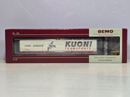 Bemo, 2288112, RhB, Schiebewandwagen, Kuoni, Neu